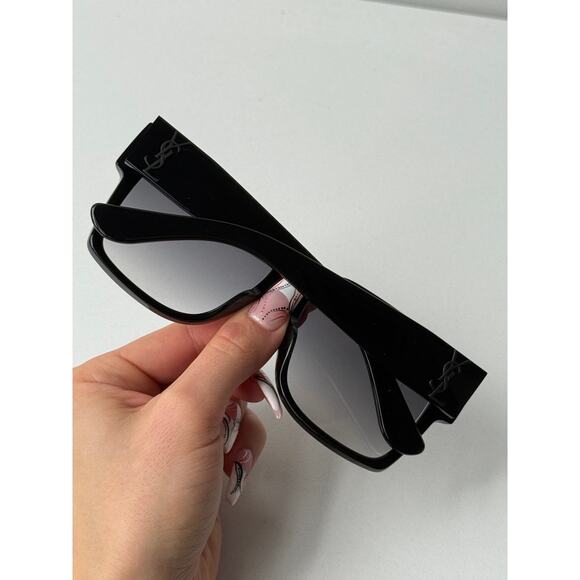 NEW Saint Laurent SL M9/F Black Square Oversized Sunglasses main image 6